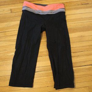 Lululemon Athletica capri/clam digger leggings
